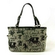 COACH�i�R�[�`�j �g�[�g�o�b�O �z�[�X �L�����b�W �v���[�e�b�h �C�[�X�g�E�G�X�g �M�������[ �u���b�N 14629