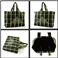 ViVienne Westwood(���B���B�A�� �E�G�X�g�E�b�h) �^�[�^���`�F�b�N �L�����o�X �g�[�g�o�b�O �O���[��
