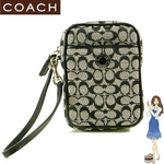 Coach(コーチ) ポーチ シグネチャー マルチ ブラック 60396