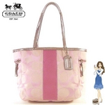Coach(�R�[�`) �g�[�g�o�b�O �V�O�l�`���[ �X�g���C�v �\���b�h �s���N 13280