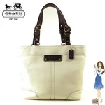 Coach(�R�[�`) �����`�g�[�g�o�b�O �n���v�g���Y �y�u���h ���U�[ �z���C�g 13089