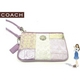 Coach(コーチ) バッグ シグネチャー ストライプ パッチワーク リストレット ピンク 42478