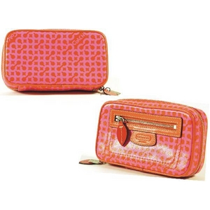 Coach(コーチ) ジュエリーポーチ オプ アート プリント ピンク 60369 第2画像