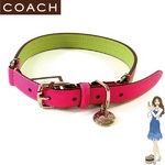 Coach(�R�[�`) �h�b�O�J���[ �X�g���C�v ��� �s���N 60407