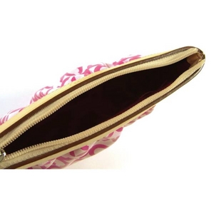 Coach(コーチ) クラッチバッグ リアコーテッド キャンバス リストレット ピンク 42357