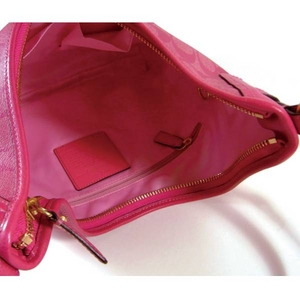 Coach(コーチ) ショルダーバッグ ヘリテージ ストライプ コンバーチブル ホーボー ピンク 13193