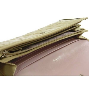 【訳あり】Coach(コーチ) スリム エンベロープ 長財布 ペネロピ エンボスド ベージュ 42426