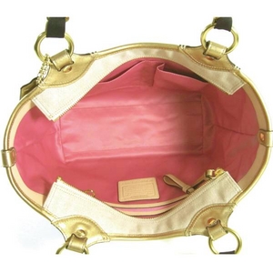 Coach(コーチ) トートバッグ タトゥー キャンバス ゴールド 13661