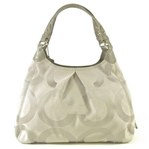 Coach(コーチ) バッグ オプアート ラージ マギー シルバー 13894
