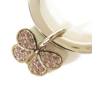 Coach(コーチ) キーホルダー オプアート バタフライ ミックス キーフォブ 92499