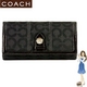 Coach(R[`) 3܂蒷z gCxbJ IvA[g `FbNubN ubN 43127