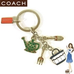 Coach(コーチ) キーホルダー ガーデンミックス キーフォブ 92288