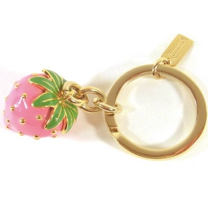 Coach(コーチ) キーホルダー ストロベリー キーフォブ 92470