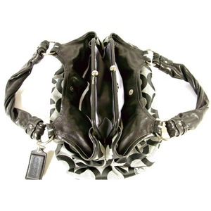 Coach(コーチ) ハンドバッグ パーカー オプ アート サッチェル ブラック 13441