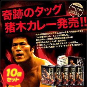 闘魂注入 アントニオ猪木特製カレー10個セット