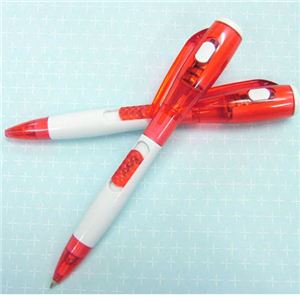 非常時に役に立つ日常品!LEDライト付きボールペン5本セット