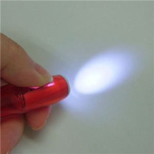 非常時に役に立つ日常品!LEDライト付きボールペン5本セット