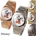 Disney　レディース メタルブレスウォッチ　D91132PGDWH／ピンクゴールド・ホワイト