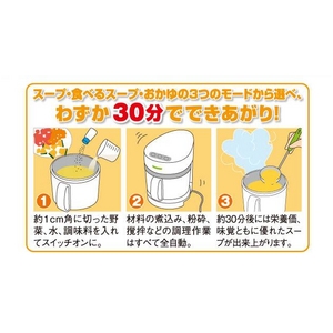 ゼンケン 全自動野菜スープメーカー「スープリーズ」 ZSP-1