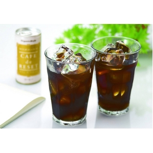  本格派ダイエットコーヒーCAFE de RESET（カフェ デ リセット）12缶セット レタス3個分の食物繊維でスッキリきれいに!