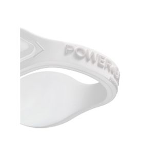 【日本正規品】POWER BALANCE(パワーバランス) シリコン・ブレスレット(ホワイト/ホワイト Mサイズ)【即日発送】在庫在り
