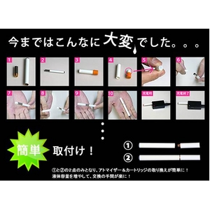 電子タバコ「ライズスモーカー」本体セット｜日本製カートリッジ仕様