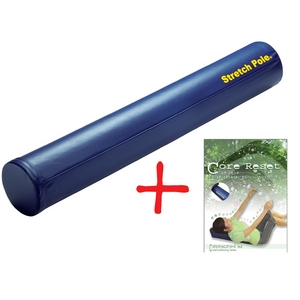 ストレッチポールEX (取扱説明書付) コアリセットDVDセット