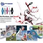【日本正規品】POWER BALANCE パワーバランス シリコン・ブレスレット（クリア/ホワイト XS）