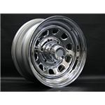 DAYTONA（デイトナ） 自動車用ホイール CHROME 15インチ&times;7J +12 6穴 4本（1台分）の詳細ページへ