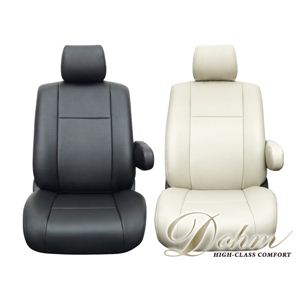 Dohm製 本革調シートカバー Basicモデル ランドクルーザー用 【B-T80】 3列 ベージュ 1台分