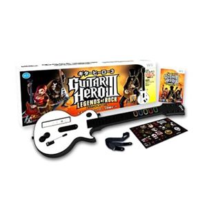 任天堂Wii ギターヒーロー3 レジェンド オブ ロック(ギターヒーロー専用コントローラ同梱)