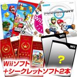 任天堂 Wii Newスーパーマリオブラザーズ ＋ シークレットソフト2本 セット