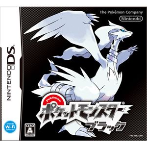 任天堂 DS ポケットモンスター ブラック + シークレットソフト3本 + アクセセット セット