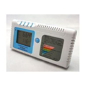 二酸化炭素測定器【CO2モニター】温度計付 SM-4106