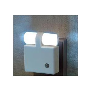 ELPA 2灯LEDセンサー付ライト PM-L300(W)