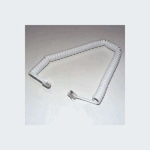 ミヨシ(MCO) 受話器用カールコード 4極4芯 MCC-403IV