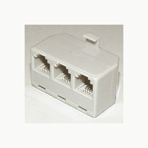 ミヨシ(MCO) トリプルジャックアダプタ6極4芯 MA-43IV