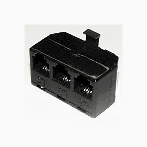 ミヨシ(MCO) トリプルジャックアダプタ6極4芯 MA-43BK