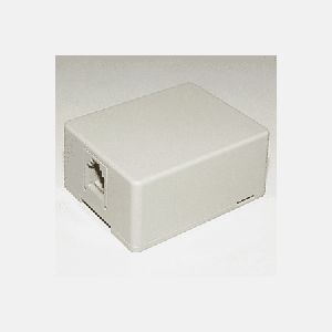 ベル線などのコードをモジュラローゼットにします ミヨシ(MCO) テレホンローゼット6極2芯 MK-201IV