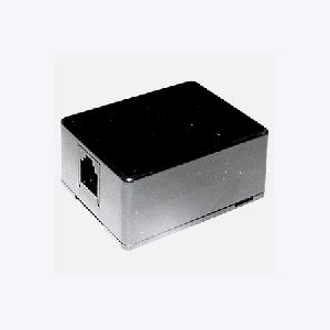 ベル線などのコードをモジュラローゼットにします ミヨシ(MCO) テレホンローゼット6極2芯 MK-201BK