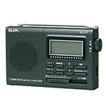 ELPA AM/FM/短波ラジオ ER-21T