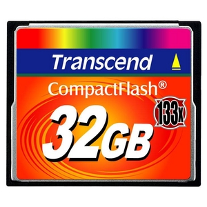 トランセンドジャパン 32GBコンパクトフラッシュカード TS32GCF133