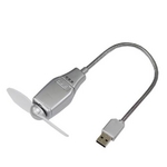 ミヨシ（MCO）USBミニ扇風機　　USF-M01/SL