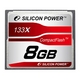�V���R���p���[�@133�{���R���p�N�g�t���b�V��8GB�@SP008GBCFC133V10
