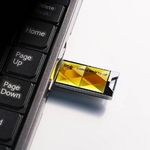 SILICON POWER(VRp[) hdl Touch 850 USBtbV32GB Ao[ SP032BUF2850VIA