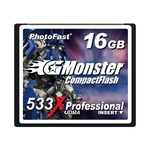 PhotoFast G-Monster 533倍速 PLUSテクノロジー　コンパクトフラッシュカード16GB　GM-533CF16ML