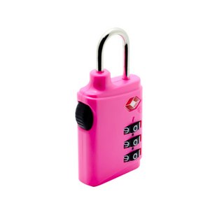 ミヨシ TSAロック 3ダイヤルタイプ ピンク MBZ-TDL/PK