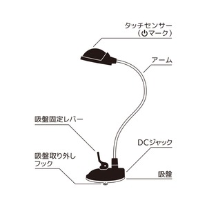 ミヨシ （MCO） USBライト　USL-02/BK