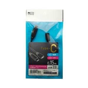 ミヨシ (MCO) USB Type-Cコネクタ-USBTypeB変換ケーブル USB-CM2/BK
