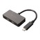 ~V iMCOj USB-CΉ 4|[gUSBnu P[ǔ^^Cv USH-C02/BK@ubN